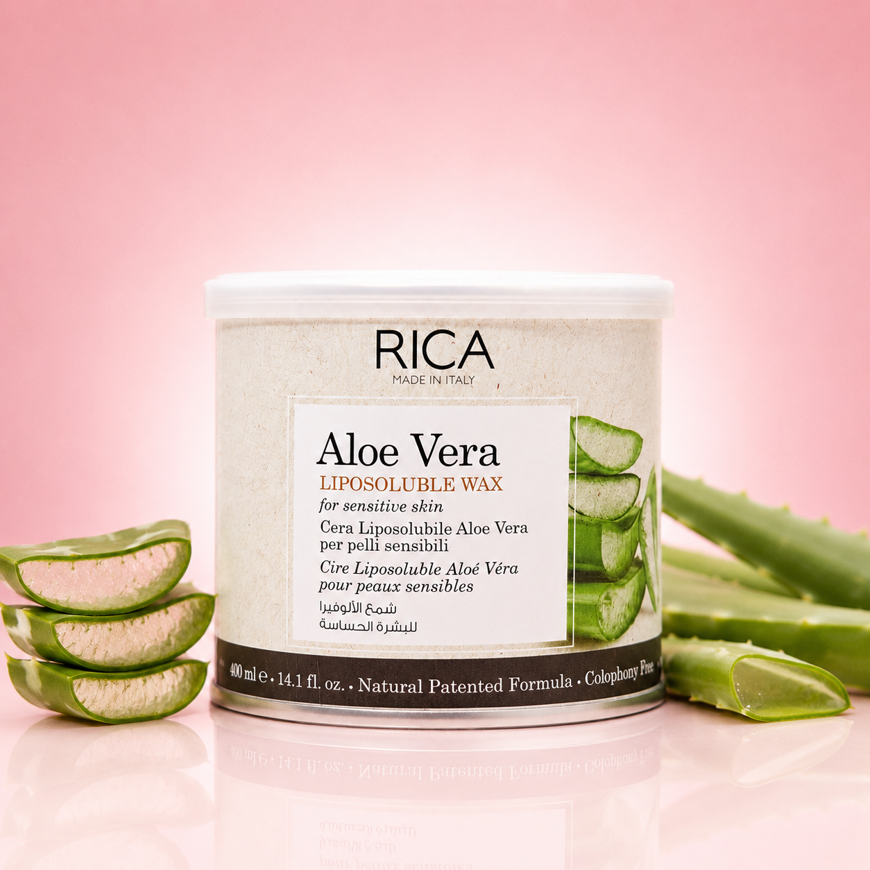 Rica Aloe Vera Liposoluble Wax 400ml