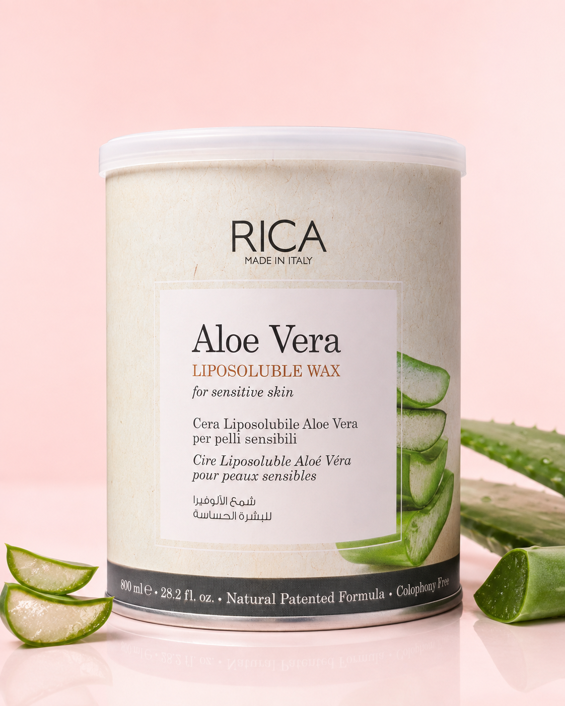 Rica Aloe Vera Liposoluble Wax 800g