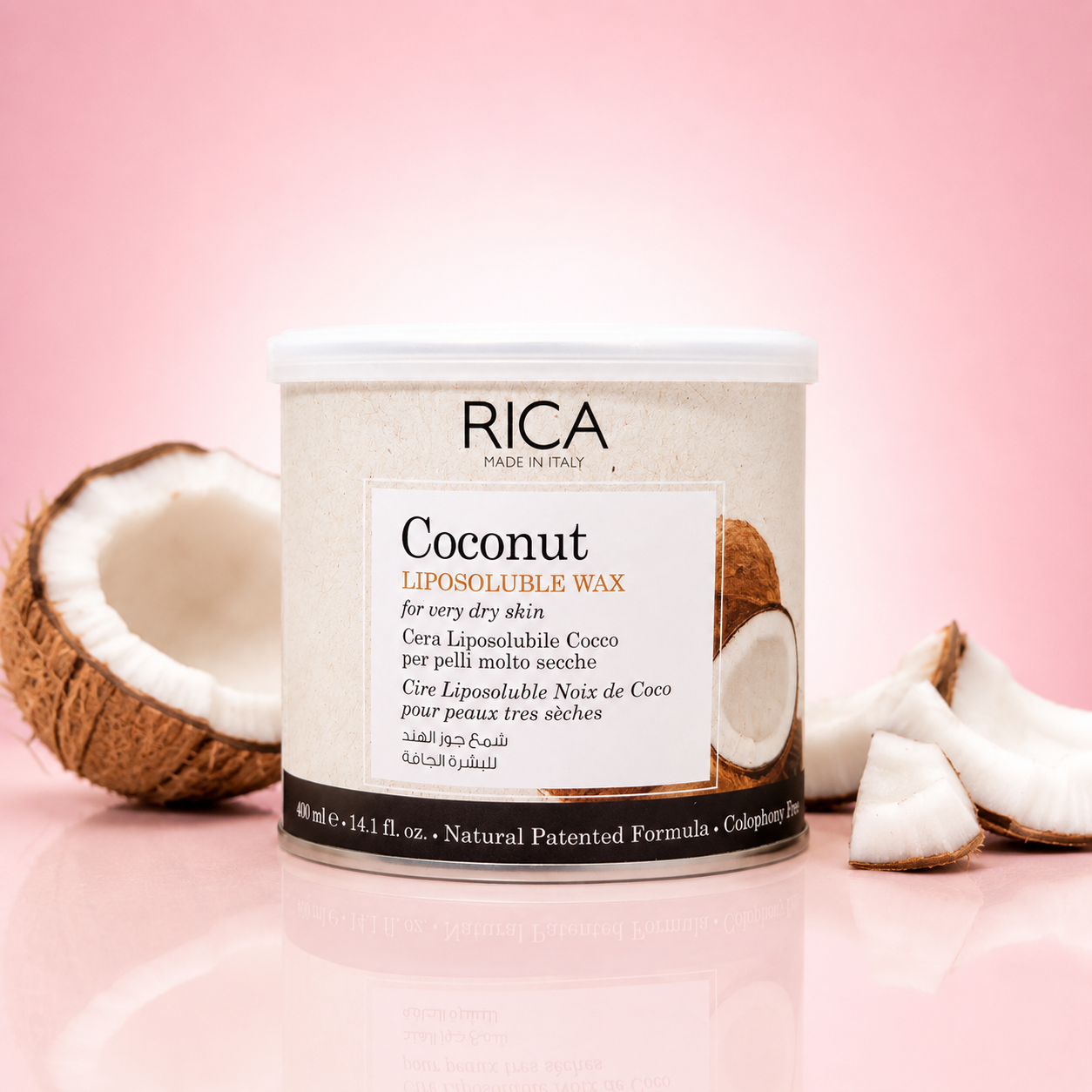 Rica Coconut Liposoluble Wax 400ml