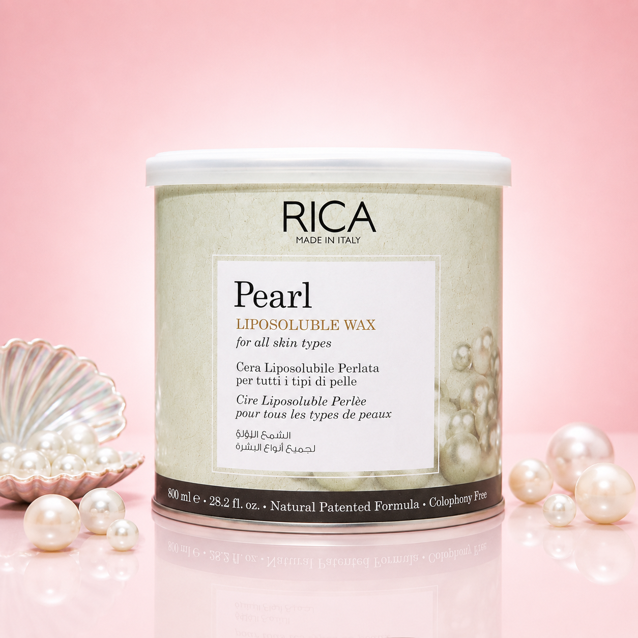 Rica Pearl Liposoluble Wax 800ml