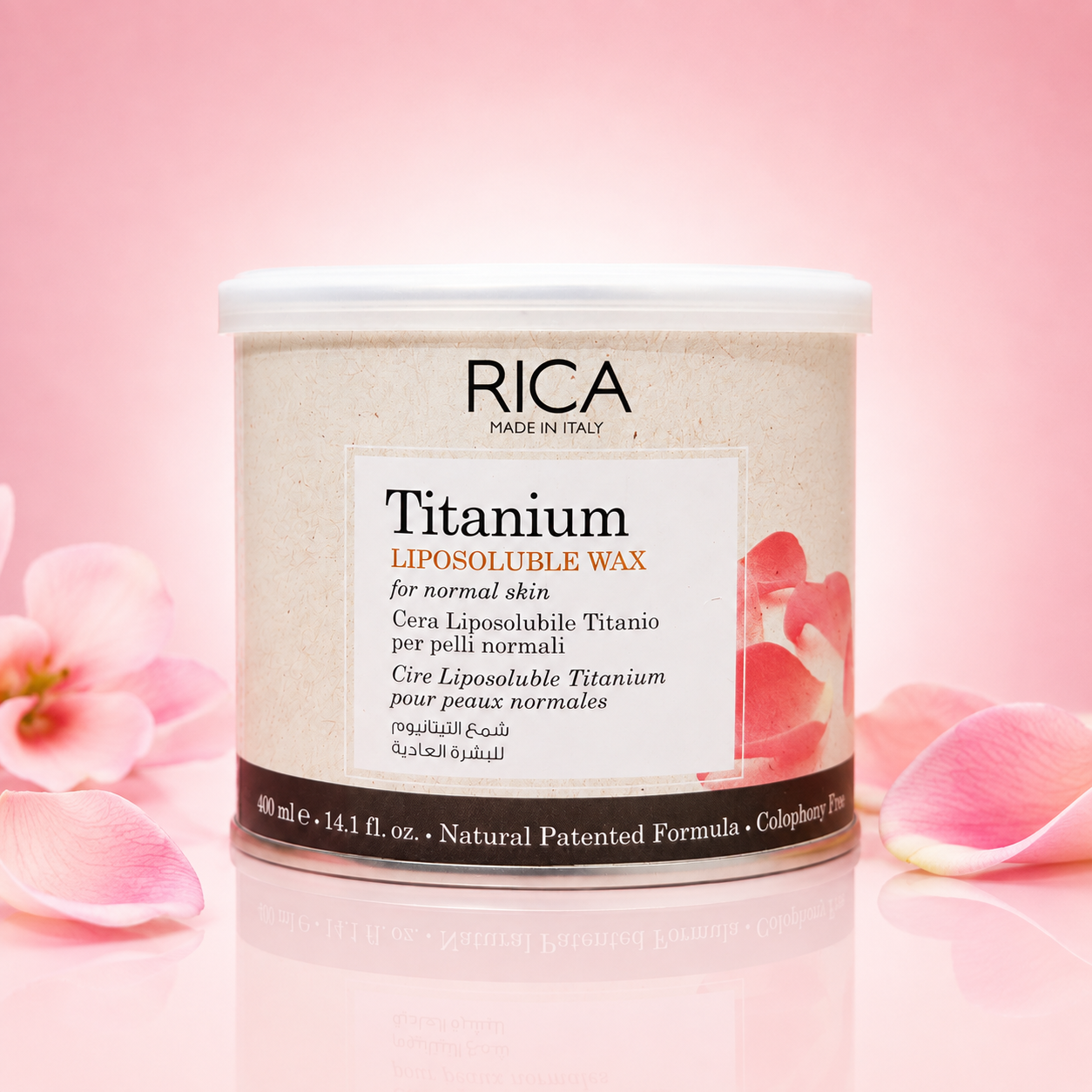 Rica Titanium Liposoluble Wax 400ml